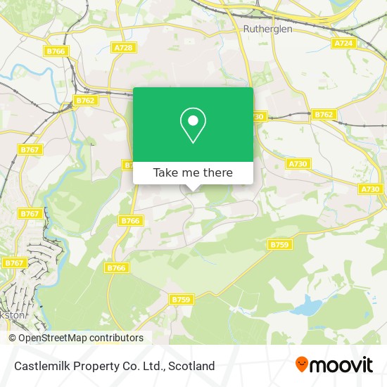 Castlemilk Property Co. Ltd. map