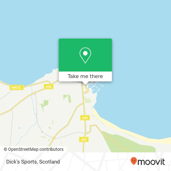 Dick's Sports map