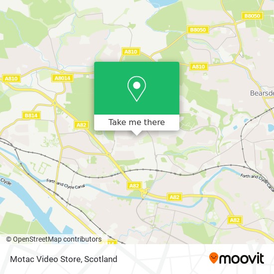 Motac Video Store map