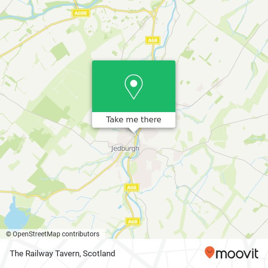 The Railway Tavern map