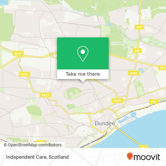 Independent Care map