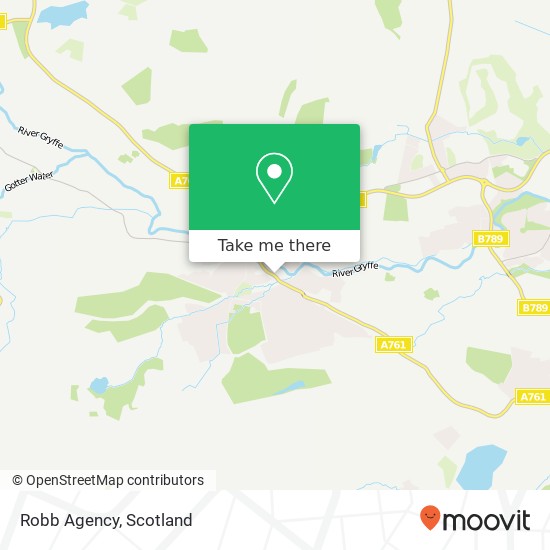 Robb Agency map
