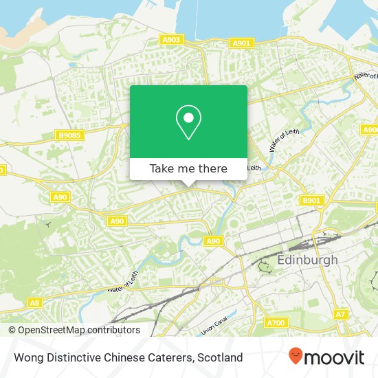 Wong Distinctive Chinese Caterers map