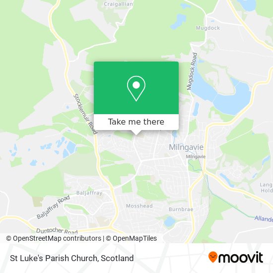 St Luke's Parish Church map