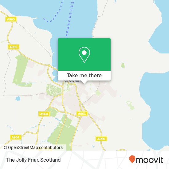 The Jolly Friar map