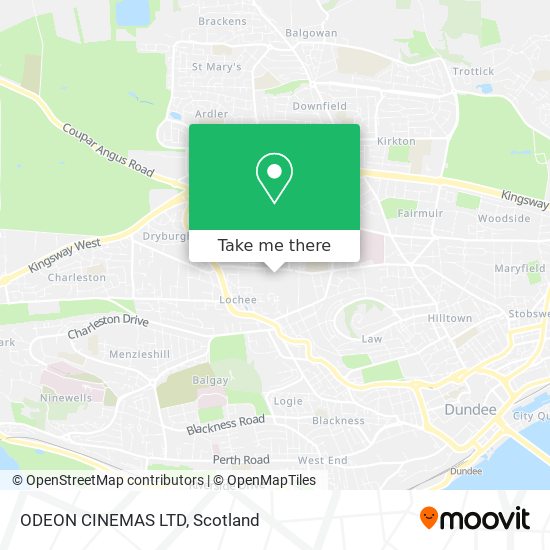 ODEON CINEMAS LTD map