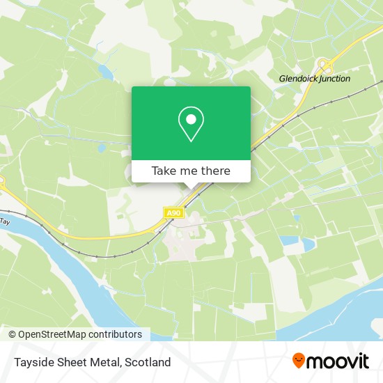 Tayside Sheet Metal map