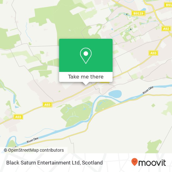 Black Saturn Entertainment Ltd map