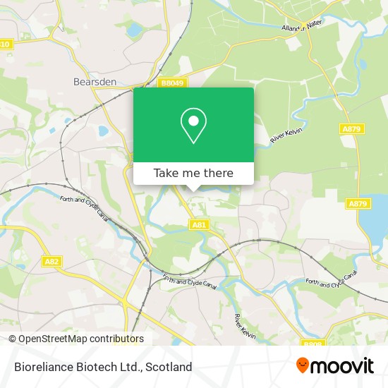 Bioreliance Biotech Ltd. map