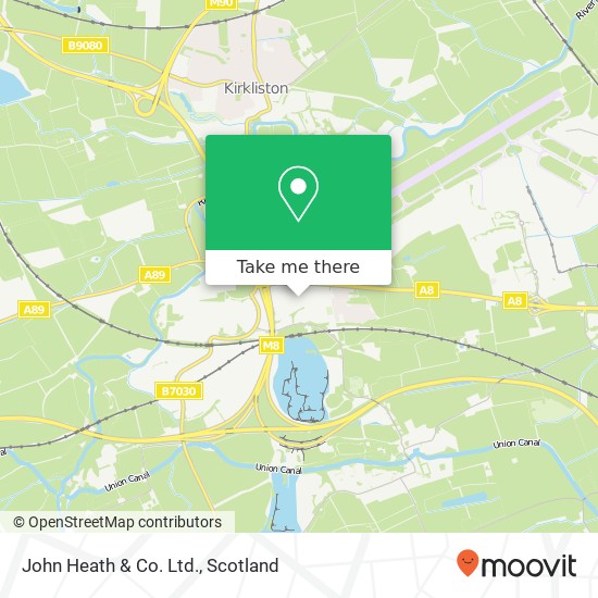John Heath & Co. Ltd. map