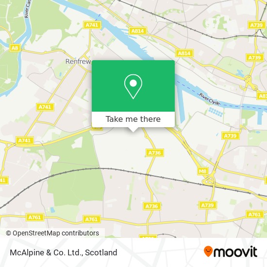 McAlpine & Co. Ltd. map