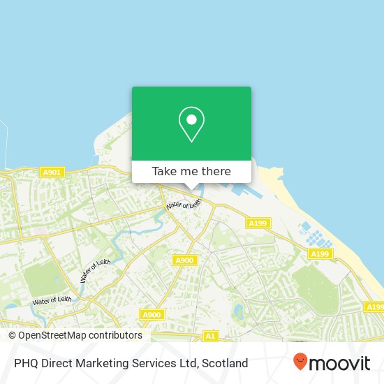 PHQ Direct Marketing Services Ltd map