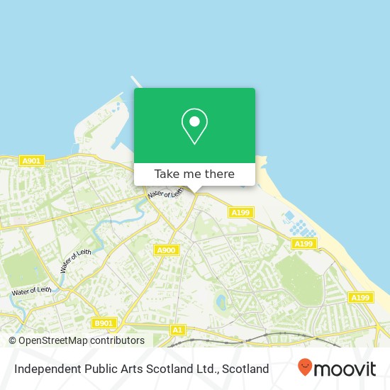 Independent Public Arts Scotland Ltd. map