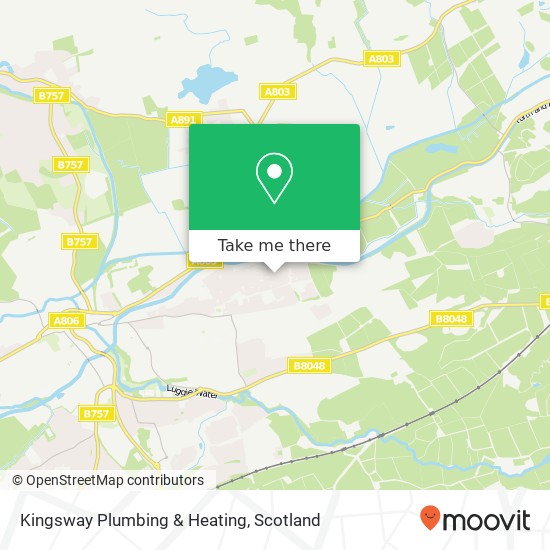 Kingsway Plumbing & Heating map