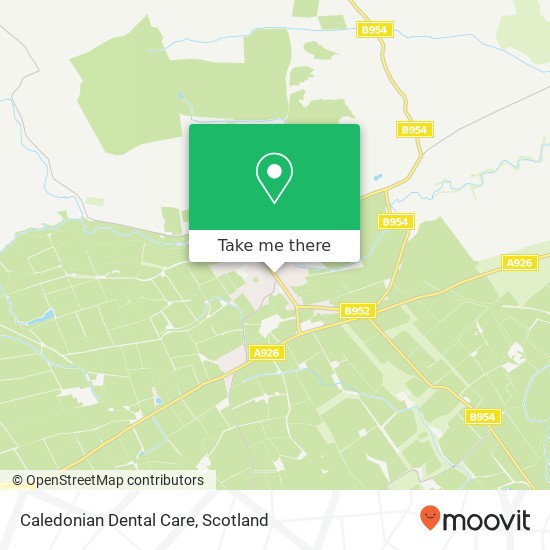 Caledonian Dental Care map