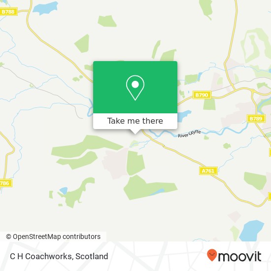 C H Coachworks map