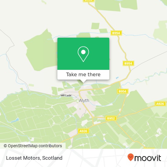 Losset Motors map