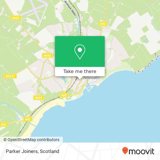 Parker Joiners map