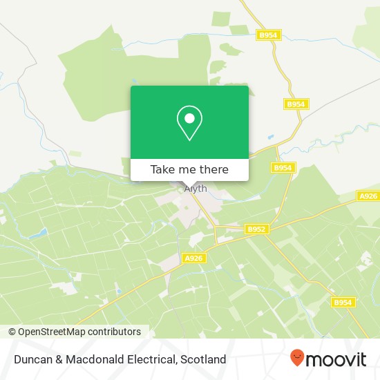 Duncan & Macdonald Electrical map