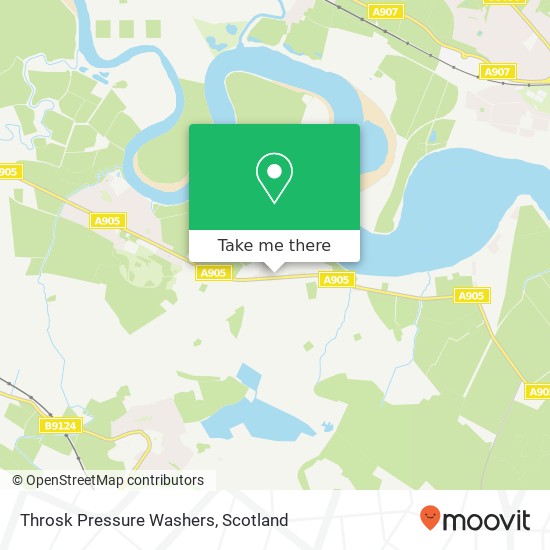 Throsk Pressure Washers map