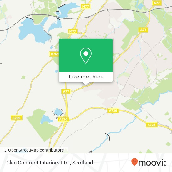 Clan Contract Interiors Ltd. map