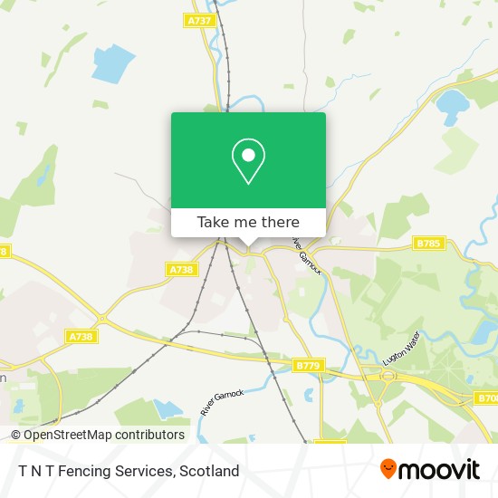 T N T Fencing Services map