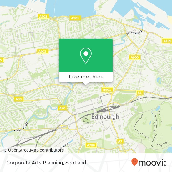 Corporate Arts Planning map