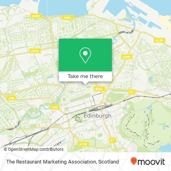 The Restaurant Marketing Association map