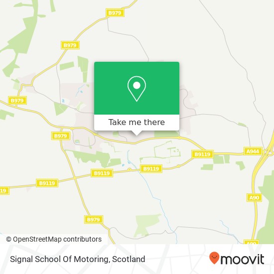 Signal School Of Motoring map