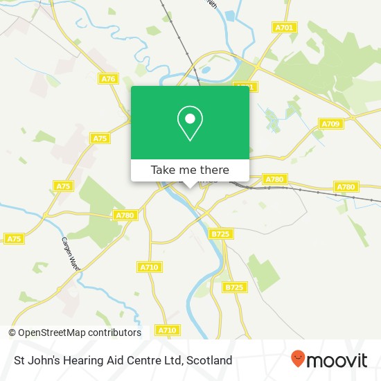 St John's Hearing Aid Centre Ltd map