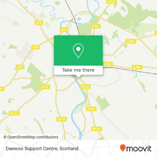 Daewoo Support Centre map