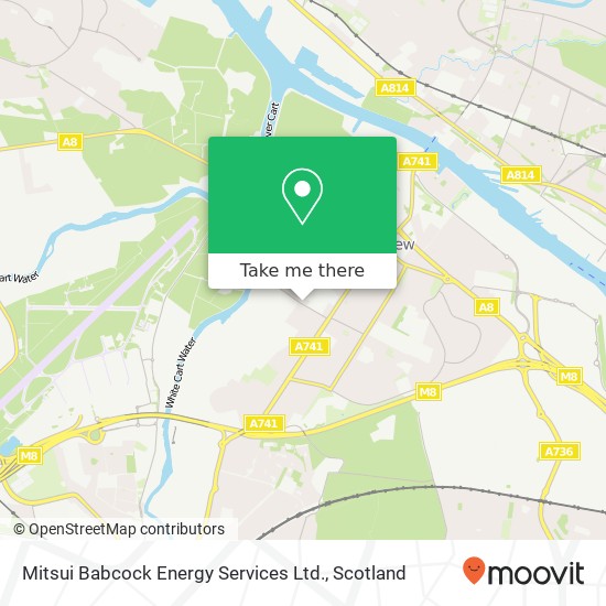 Mitsui Babcock Energy Services Ltd. map