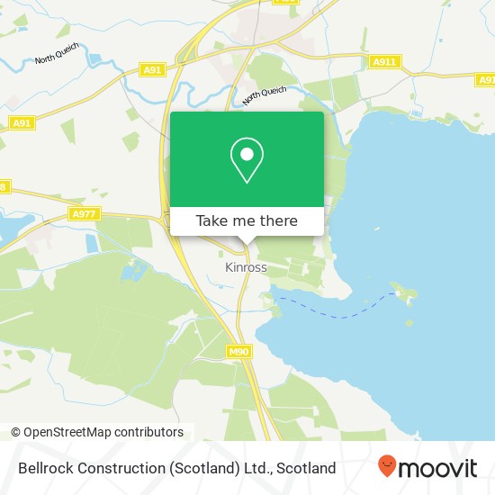 Bellrock Construction (Scotland) Ltd. map