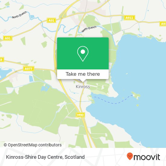 Kinross-Shire Day Centre map