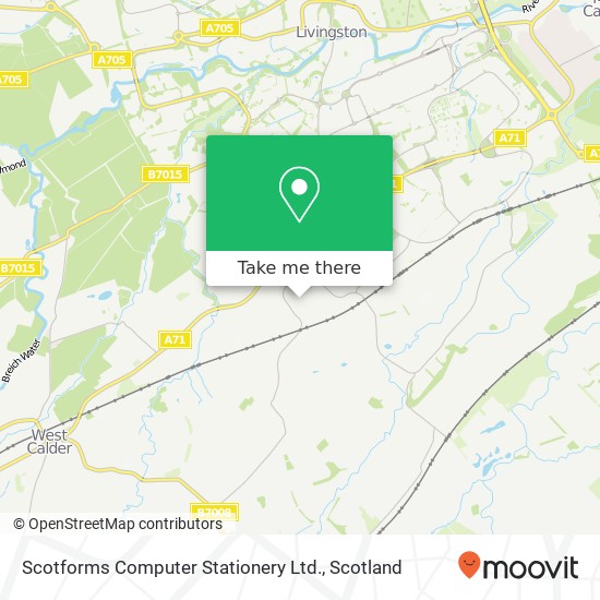 Scotforms Computer Stationery Ltd. map