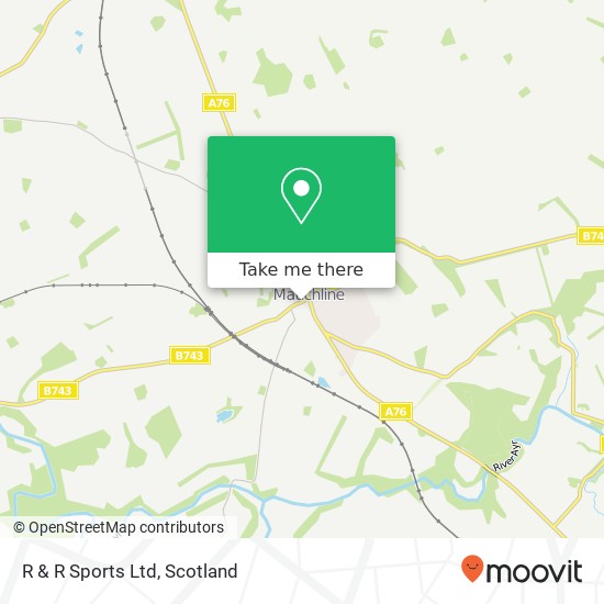 R & R Sports Ltd map