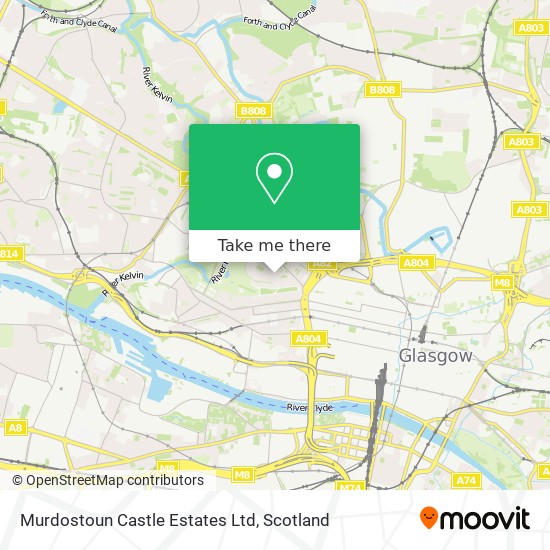 Murdostoun Castle Estates Ltd map