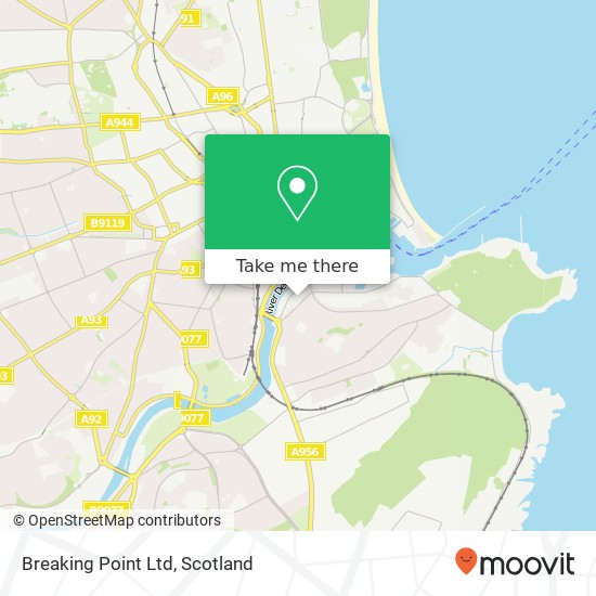 Breaking Point Ltd map