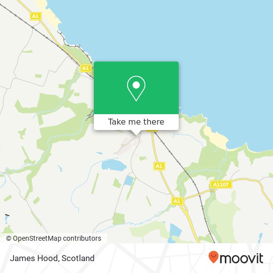 James Hood map