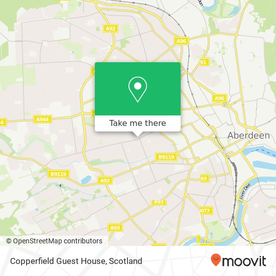 Copperfield Guest House map