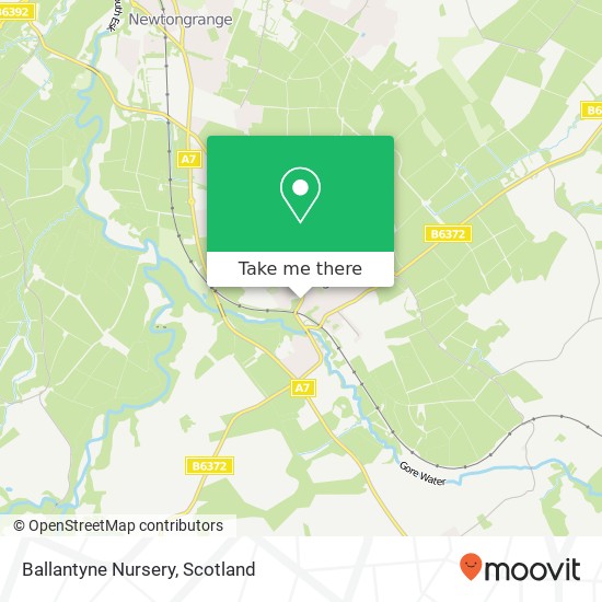 Ballantyne Nursery map