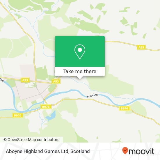 Aboyne Highland Games Ltd map