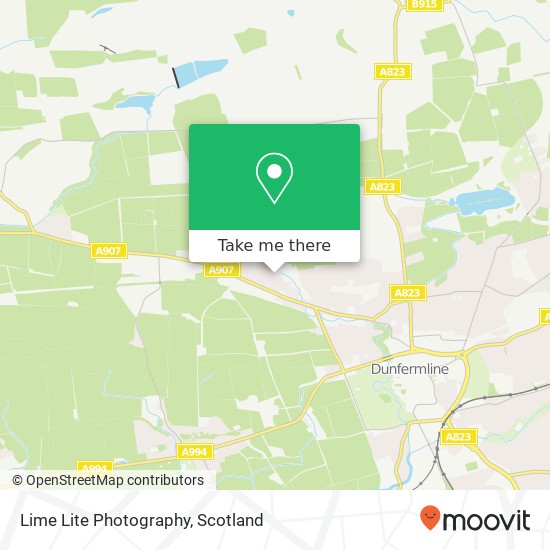 Lime Lite Photography map