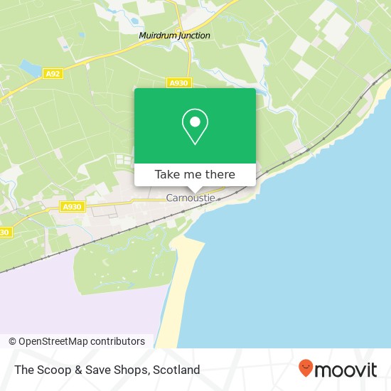 The Scoop & Save Shops map