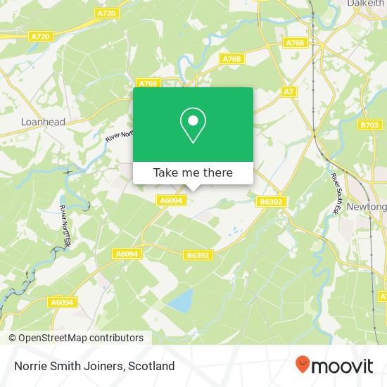 Norrie Smith Joiners map