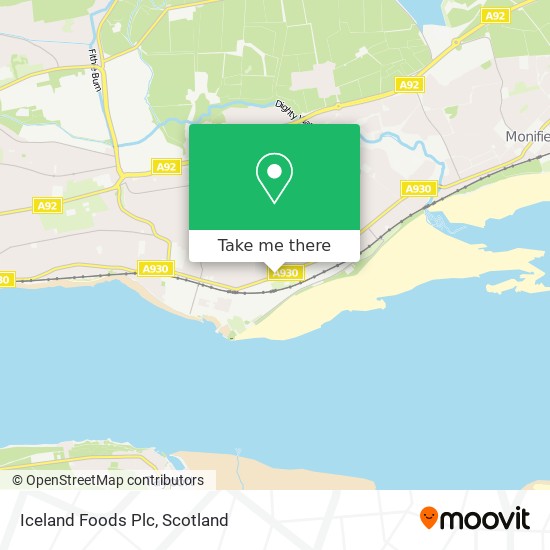 Iceland Foods Plc map