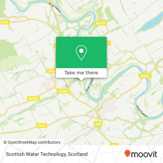 Scottish Water Technology map