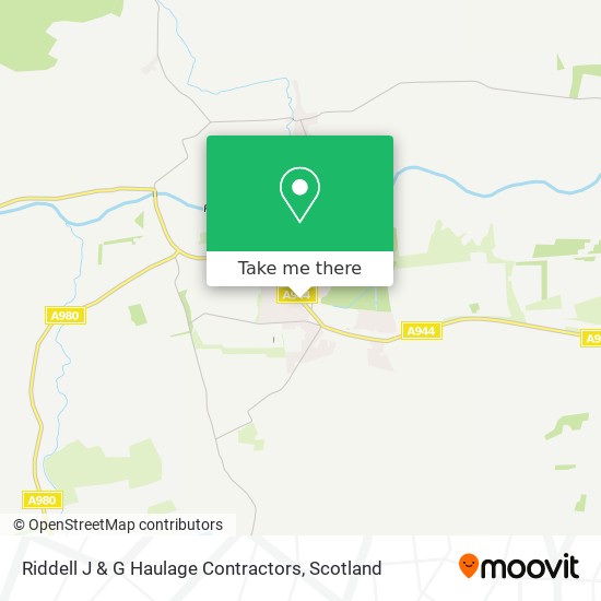Riddell J & G Haulage Contractors map