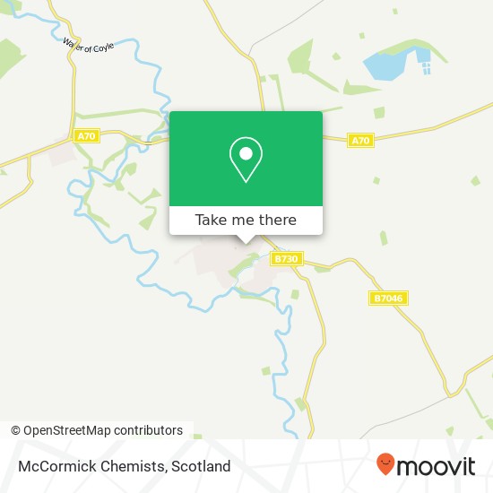 McCormick Chemists map