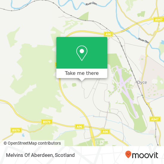 Melvins Of Aberdeen map